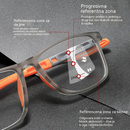 🕶️Fotokromatske, ultra lagane naočale za čitanje visoke rezolucije, posebno dizajnirane za starije osobe.