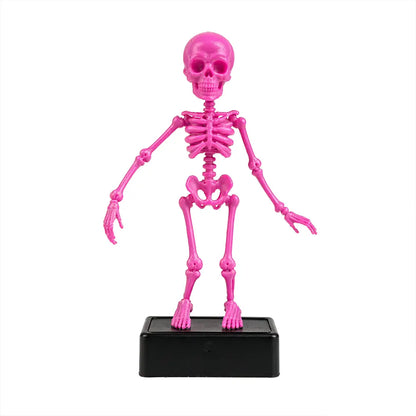 💧Adorno de acuario de esqueleto bailarín con burbujas💀
