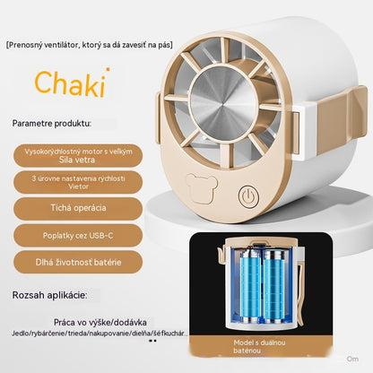🔥【Kúp 1 a získaj 1 zadarmo】🌀 Mini vysokorýchlostný ventilátor, ktorý sa dá pripevniť na pás.