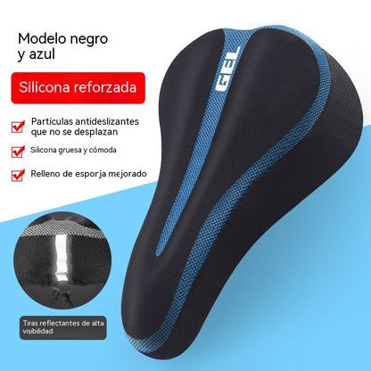 Cojín de silicona para asiento de bicicleta: máxima comodidad y protección integral.