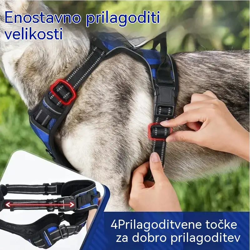 🦮Povodec za psa proti vlečenju