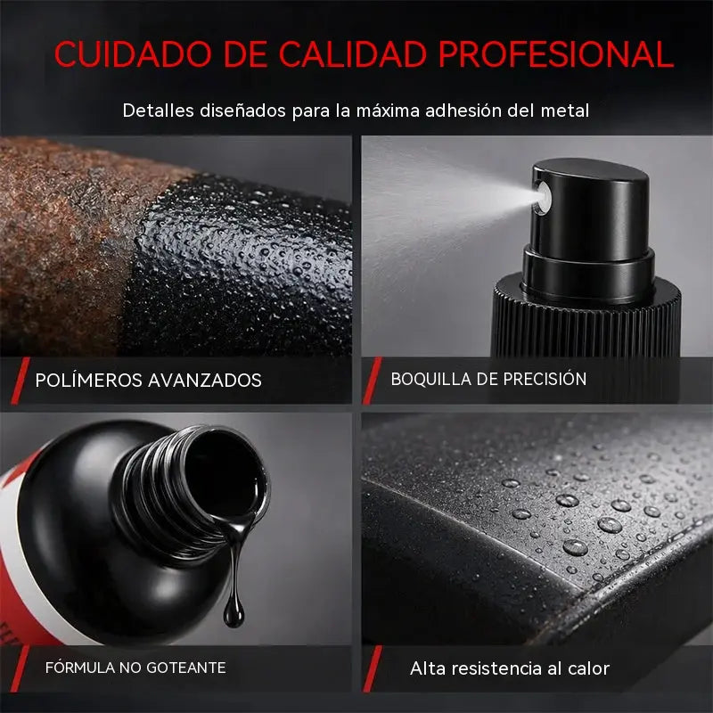 ⚡Compre uno y llévese otro gratis⚡Potente spray para eliminar y transformar el óxido del automóvil