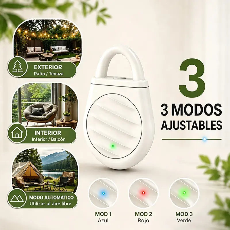 🔥¡Oferta por Tiempo Limitado! 🔥2 piezas 26€🐦¡Olvídate de las molestias de aves, animales y langostas! Llavero Portátil Repelente Ultrasónico de Aves