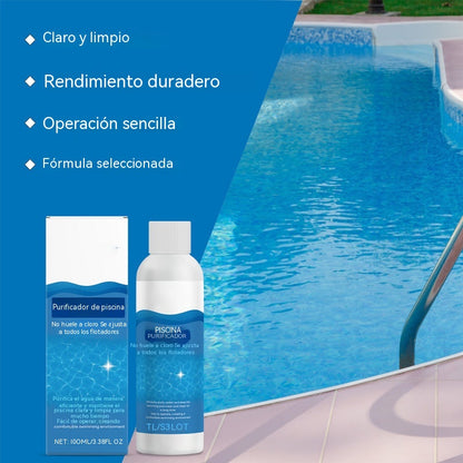 ⏰Compra 1 y recibe 1 gratis🏊‍♂️ 2 piezas 26 €🏊‍♂️ Líquido Clarificador para Piscinas – Agua Transparente en Horas, Sin Esfuerzo ✨