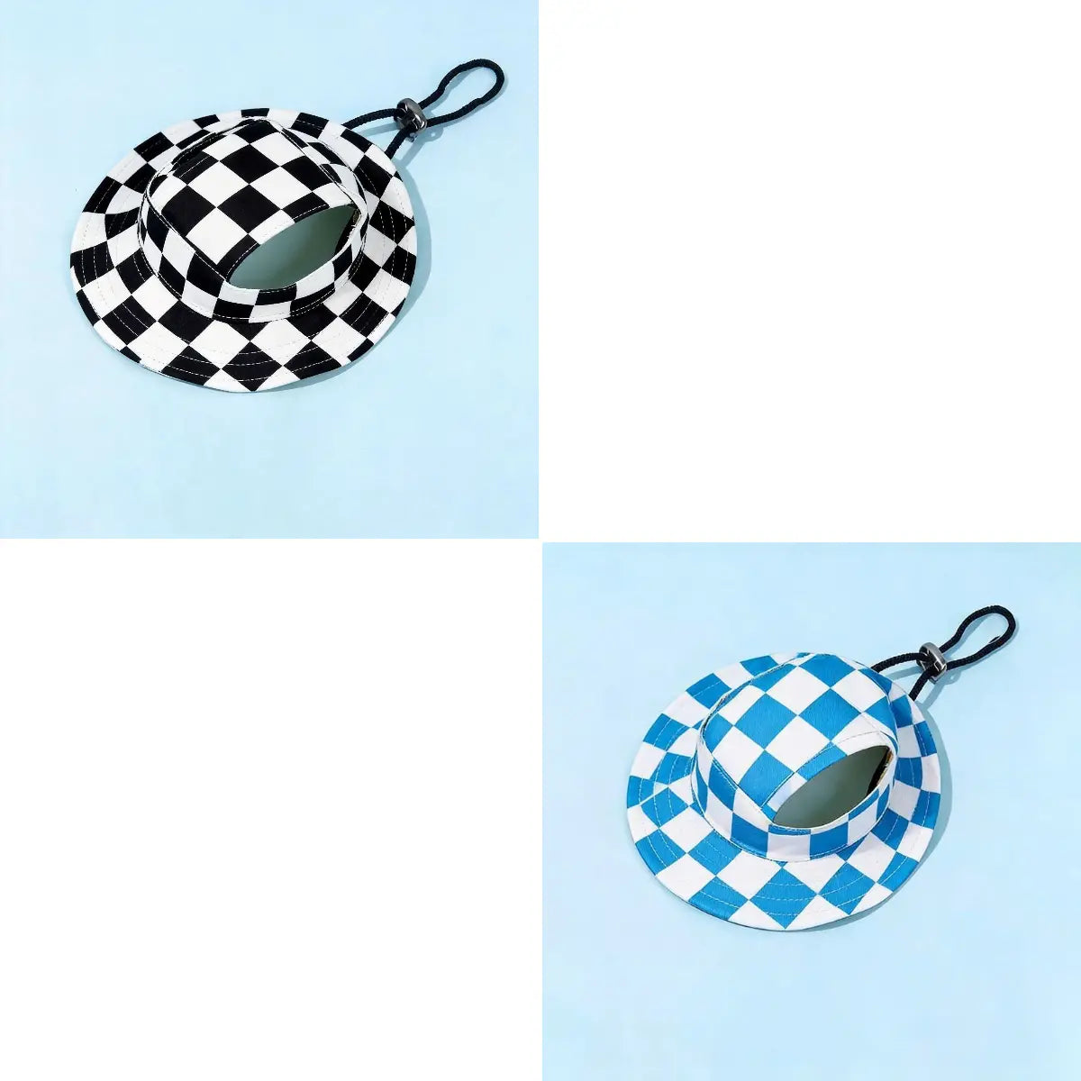 【Compra 1 y llévate 1 gratis】🐾 Gorro de pescador ajustable para mascotas (con orificios para las orejas): deja que tu mascota se sienta segura y cómoda al aire libre.