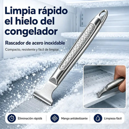【2 piezas 24€】Espátula de acero inoxidable para descongelar el refrigerador