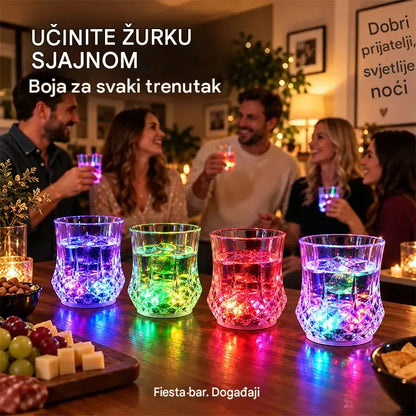 ✨💎Set kristalnih čaša s LED svjetlom koje se aktivira tekućinom🥂