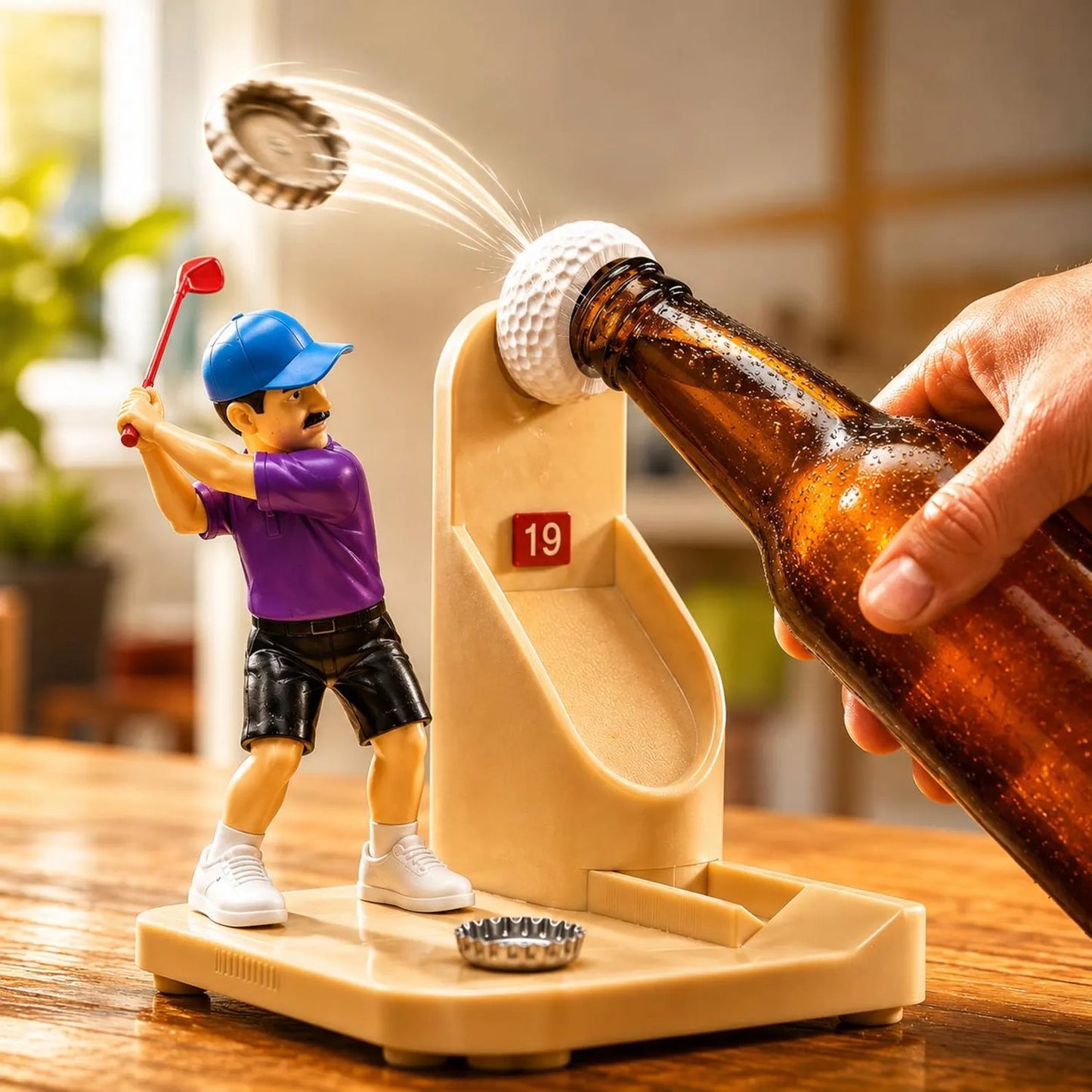 🔥Ne propustite ponudu, 50% popusta! ⛳ 🏌️✨Zabavni otvarač za boce s golf temom