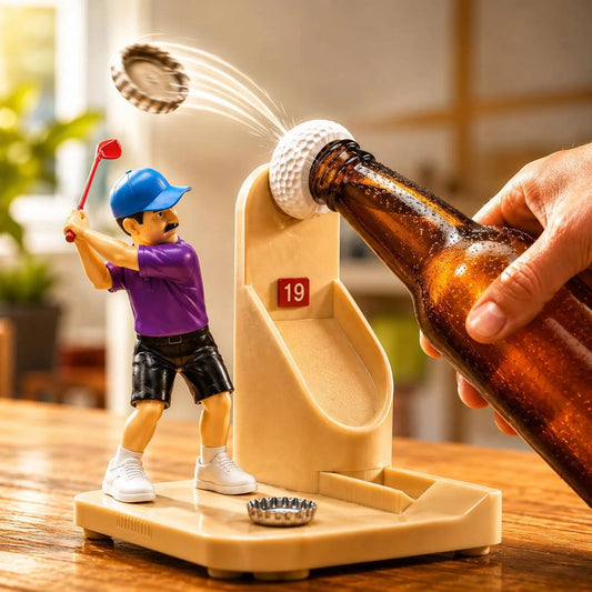 🔥Ne propustite ponudu, 50% popusta! ⛳ 🏌️✨Zabavni otvarač za boce s golf temom