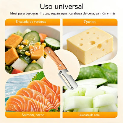 💥Compre 1 y obtenga 1 gratis（2 piezas）🔪Pelador multifuncional de acero inoxidable🧅