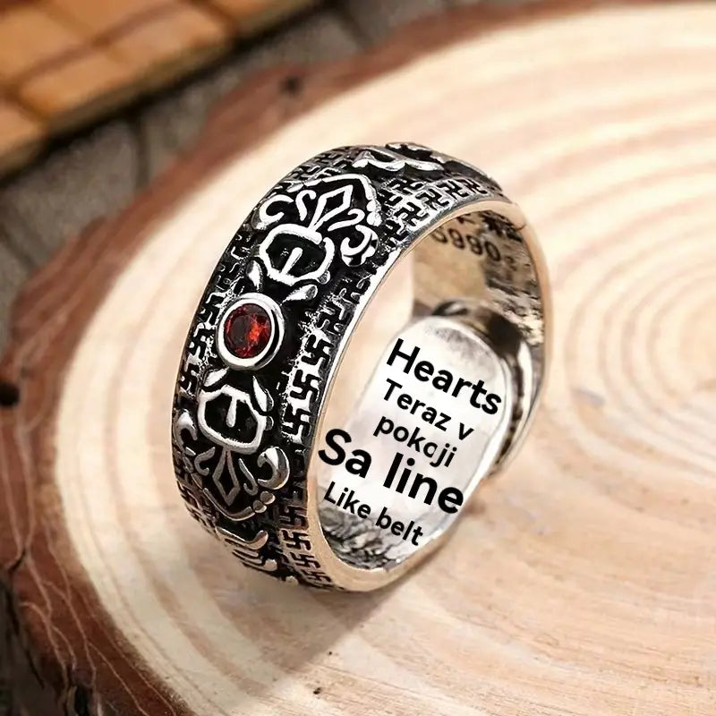 🔥🔥【Compra 1 y llévate 1 gratis】2 artículos 24€💖Anillo de plata 999, estilo retro unisex con amuleto de la suerte Pixiu, fuerte y de moda.