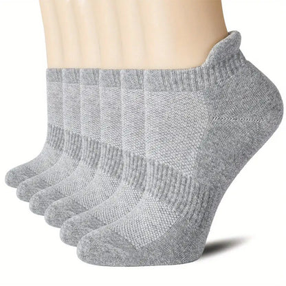 ☀️👟【6 pares】Calcetines cortos deportivos para verano | Mantén tus pies frescos
