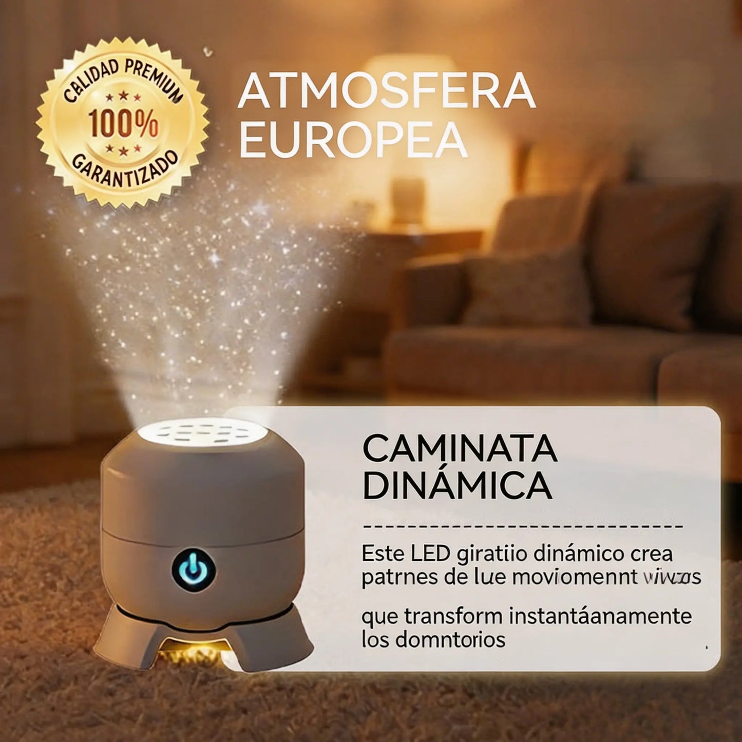 💖🌙【50%OFF】¡Lámpara proyector LED giratoria dinámica 2026! ☁️🔥✨