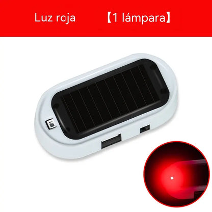 📢🚗 2 za samo 22 eura⏰ Trepćuće LED svjetlo za upozorenje protiv krađe na solarni pogon