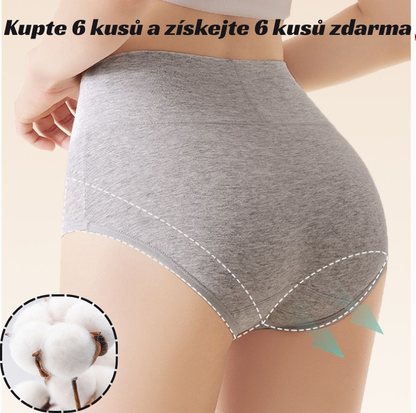 【Kupte 6, získejte 6 zdarma】Nadzvednutí hýždí s vysokým pasem z vysoce kvalitní bavlny✨️ （45-105 kg）