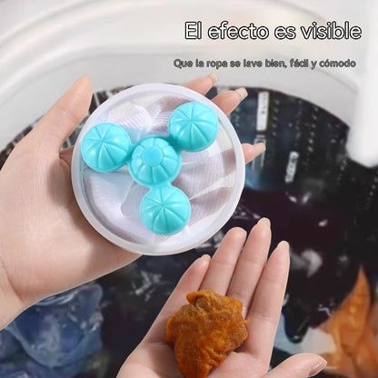 3 piezas 🎉 Bolsas flotantes de malla polar para lavandería