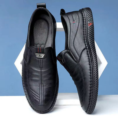 【38-44】👞Kožené mäkké topánky pre starších mužov｜Priedušné a pohodlné｜Chôdza bez únavy