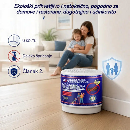 👍【2 kom】Čarobna kutija za ubijanje žohara s botaničkim ekstraktima - ekološki repelent bez otrovnih tvari za dom i restorane, dugotrajna učinkovitost