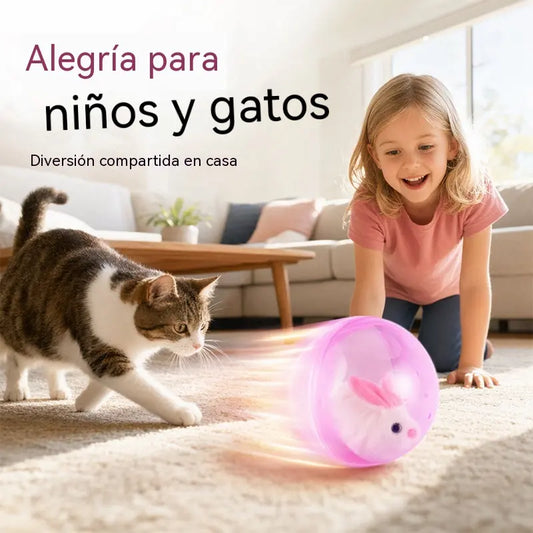🥳¡El más vendido de 2026!🥳💞 ¡Más de 50.000 unidades vendidas! 💖🐱Pelota rodante interactiva con forma de animal