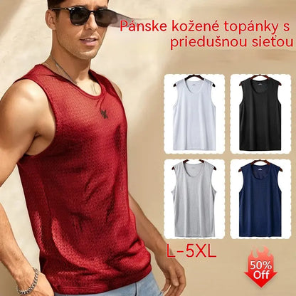 👕【3-dielna sada】Pánske ležérne tričká vyrobené z chladivého hodvábneho materiálu ✅ Ľahké, priedušné a rýchloschnúce