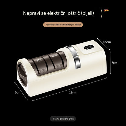 ⏳ Popust od 40% na ograničeno vrijeme! 🔪 Višenamjenski bežični električni oštrač za noževe, punjiv ✨