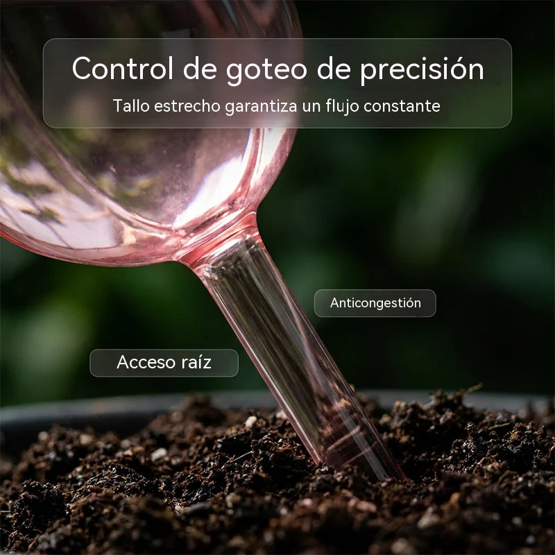 🌷¡Disfruta ahora de un 50% de descuento! ✨Bola de riego automática con forma de tulipán para plantas🎀