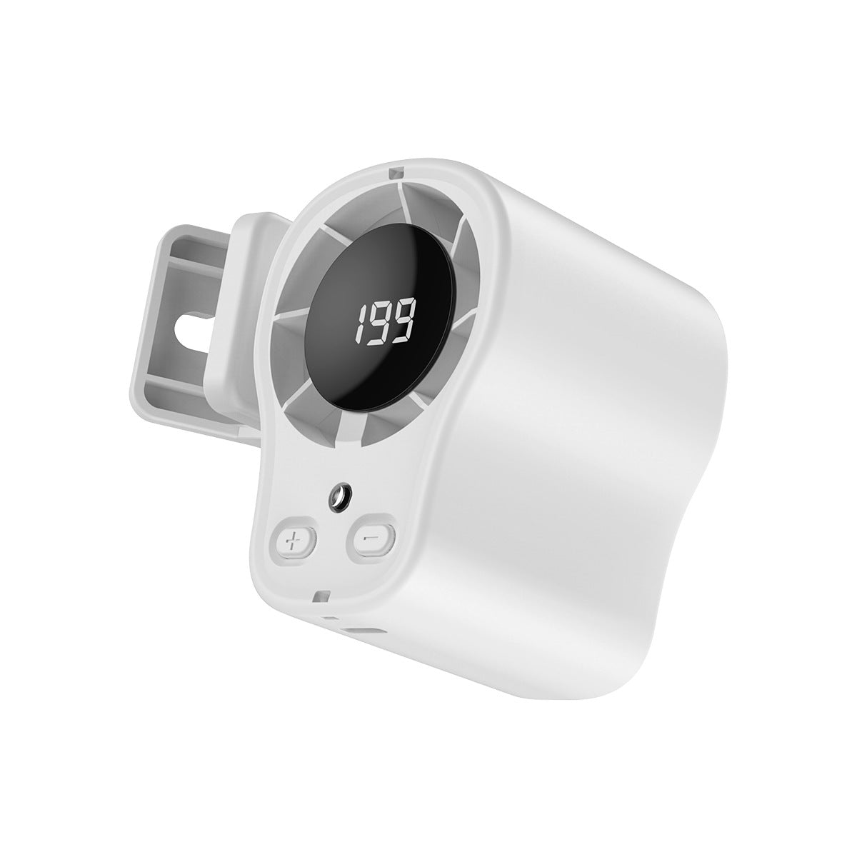 🚗ZĽAVA 50 %✨ Vychutnajte si príjemnú jazdu – Prenosný LED ventilátor do auta s inteligentným displejom🌬️