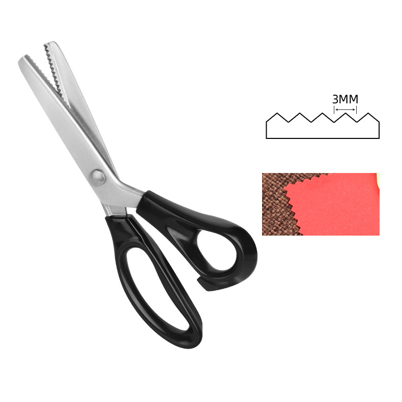🔥✂️ Nazubljene škare za tkaninu, dostupne u 5 veličina.