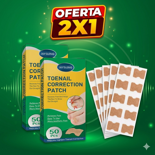 26€【500 adhesivos para la corrección de uñas】Parche autoadhesivo sin adhesivo para la corrección de uñas de los pies