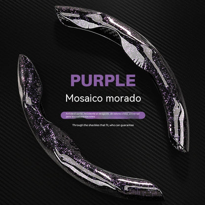 【31€】1 juego de 2 piezas-Funda para volante segmentada con diseño de mosaico