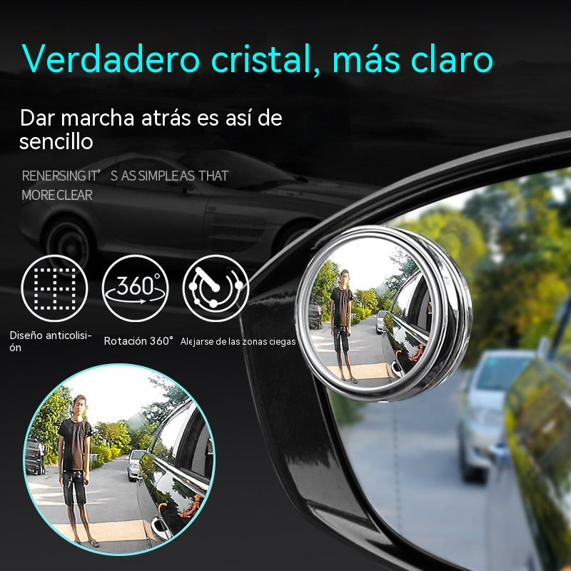 🚗🚗【4 pares por 24 €】Juego de espejos retrovisores de 360° para puntos ciegos