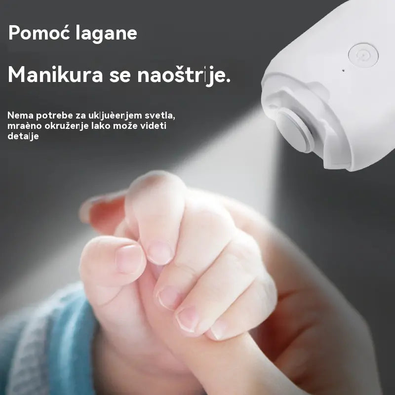 💅✨ Automatska turpija za nokte (1 komad) za sigurnu i nježnu njegu noktiju 👶🔧