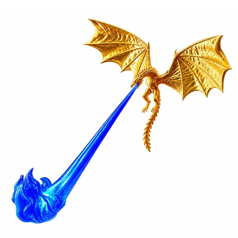 🐉🔥 3D LED lučka zmaja, ki bruha ogenj | Fantazijska svetleča dekoracija knjižne police