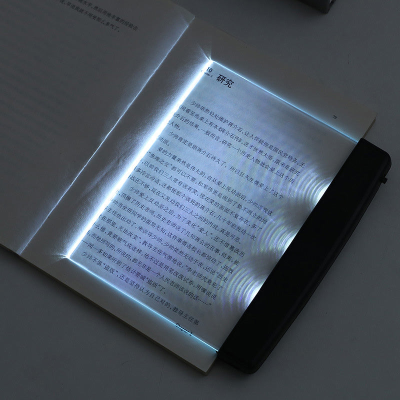 📜💡Svjetlo za čitanje s noćnim vidom i ravnim LED panelom, svjetlo za čitanje koje štiti oči