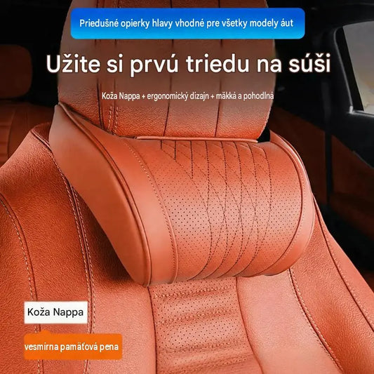🛡️🚗Ergonomický vankúš do auta z pamäťovej peny – uvoľňuje napätie v oblasti krku a ramien; jazdite bez únavy! 💪😌
