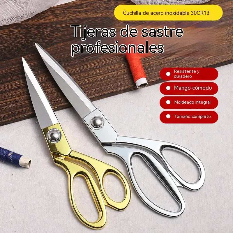 🎁🎁Tijeras de sastre de acero inoxidable: tijeras especializadas para la confección de prendas y manualidades.