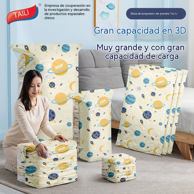 😆😆Bolsas de almacenamiento de compresión al vacío para ropa y ropa de cama.