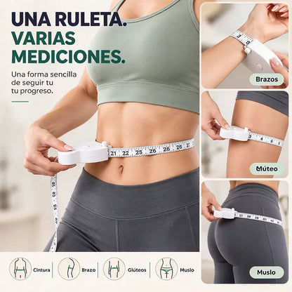 (2 piezas)📏Cinta métrica corporal automática