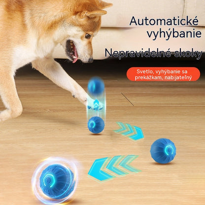 🐶2 kusy za 24 eur🎁Inteligentná interaktívna skákacia lopta pre domáce zvieratá