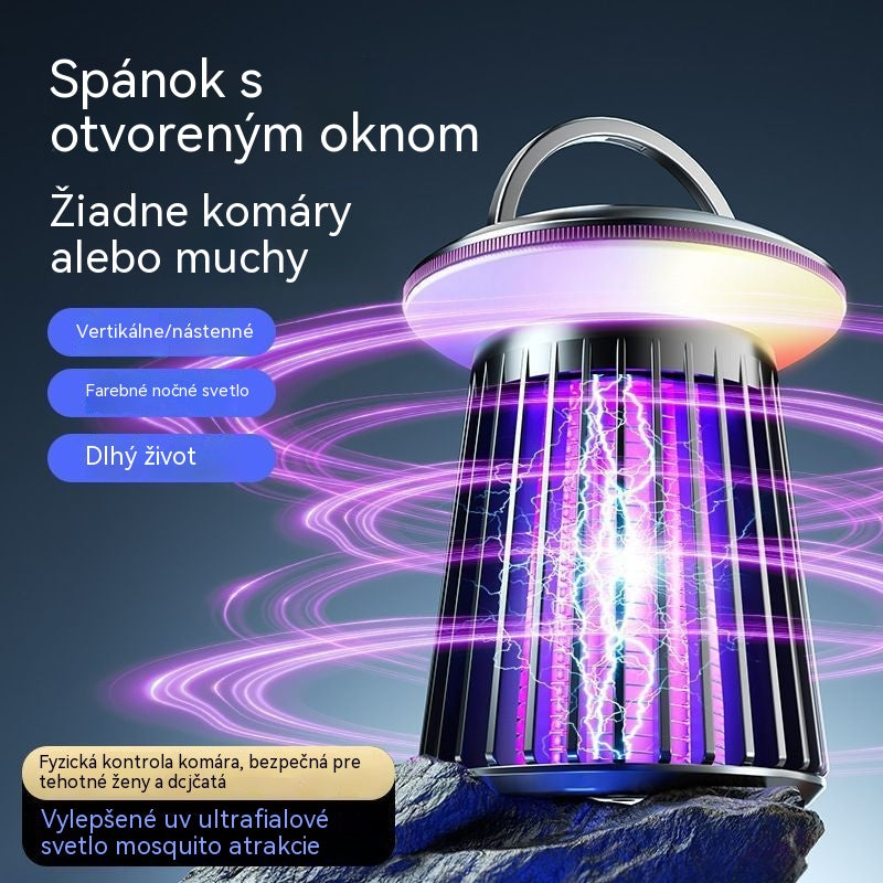 ⚡ Najlepšia elektrická plácačka na muchy: Celú noc vás nikto neuhryzne! 🌙
