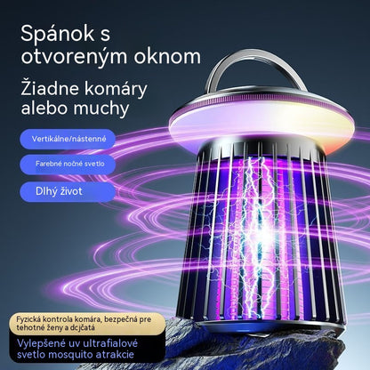 ⚡ Najlepšia elektrická plácačka na muchy: Celú noc vás nikto neuhryzne! 🌙