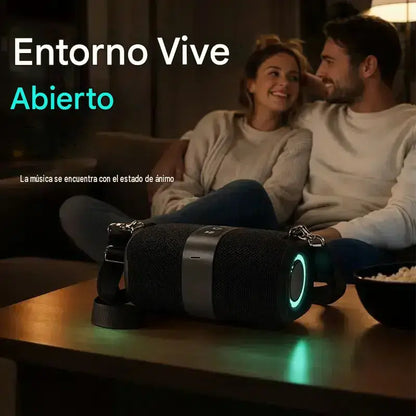 🥳 Oferta imperdible 2026 ❤️ Altavoz Bluetooth portátil con graves potentes