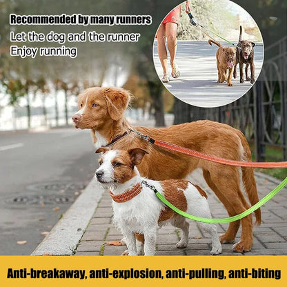 🐕‍🦺🐾 Vodítko 2 v 1 pre domácich miláčikov automaticky navíjateľné