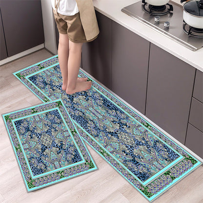 🧽 (40*60 cm + 40*120 cm)2 piezas 29€✨ Alfombra de cocina de diatomita antideslizante súper absorbente