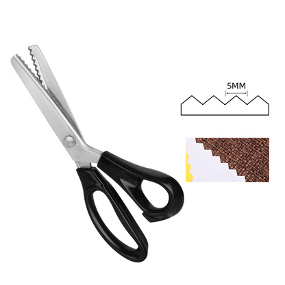 🔥✂️ Nazubljene škare za tkaninu, dostupne u 5 veličina.