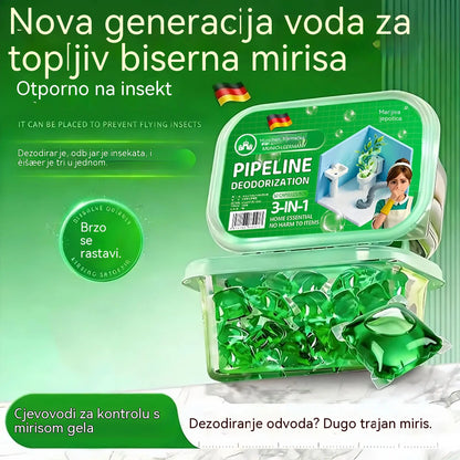 3 balenia (150 tabliet) za 23 eur.-🔥🎉 Išlo to na dračku! Kúpilo si to 30 000 ľudí 🎉. Bio-enzymatické kapsuly na odstránenie zápachu z odtoku.