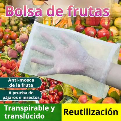 【30%OFF】【50 piezas（30x20cm）】Red de insectos para moscas de frutas, red de protección de árboles de paisaje para pájaros, bolsas de red de jardín para proteger flores, plantas, frutas, verduras