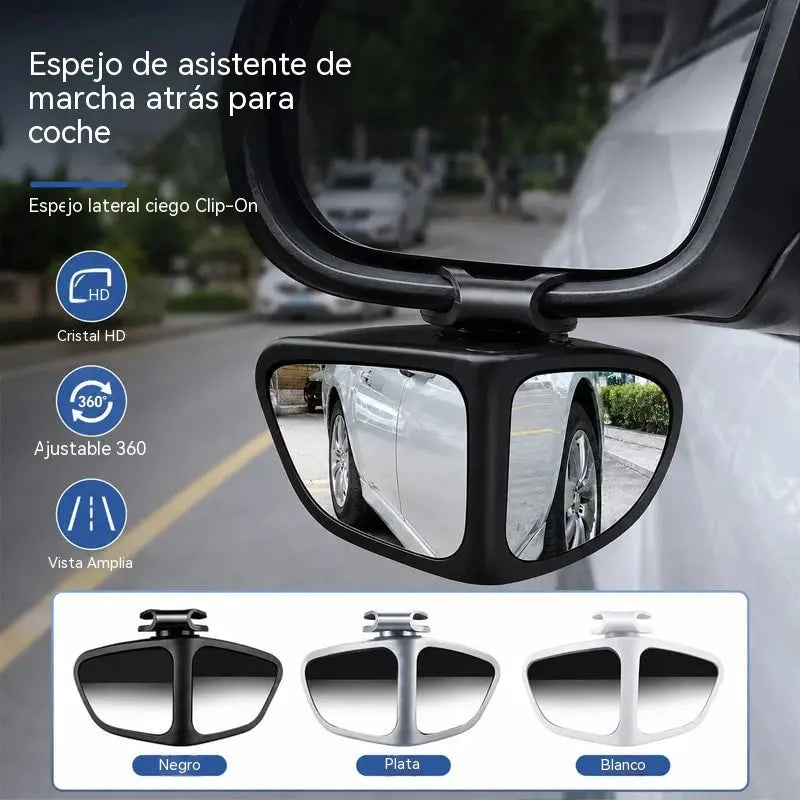 【2 artículos】⏰ COMPRA 1 Y LLÉVATE 1 GRATIS 🔥 🚗 Espejo retrovisor gran angular de 360° con monitoreo de punto ciego