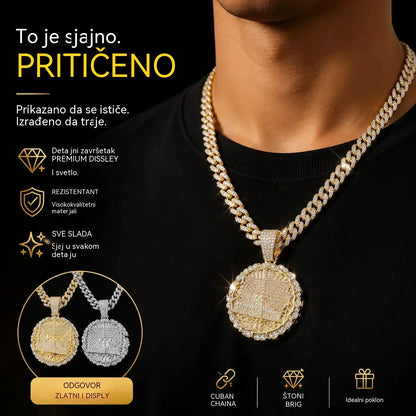 📢📢 50% popusta! ✨ Blistavi kubanski privjesak | Trenutačno podignite svoj stil na višu razinu 💎
