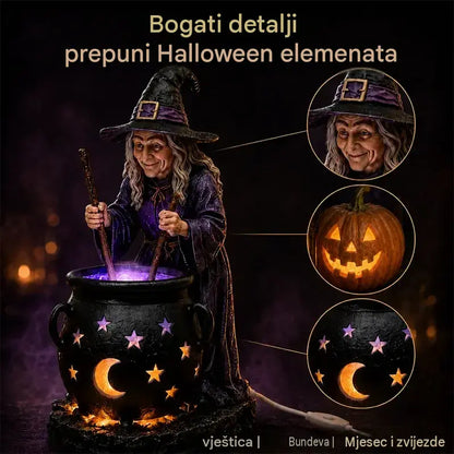🧙‍♀️🎃Kip vještice za Noć vještica u kotlu